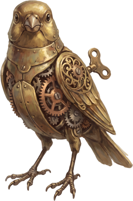 golden clockwork canary