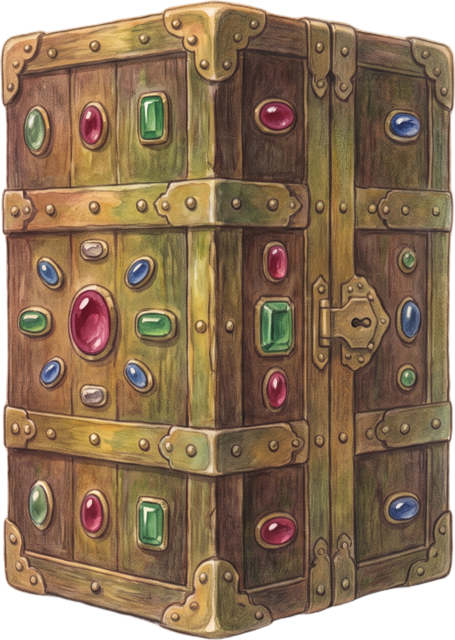 trunk of jewels